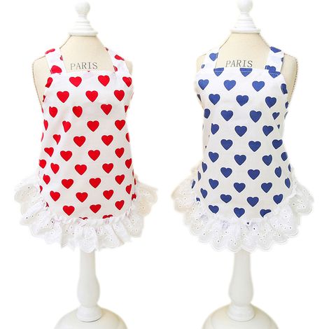Lot de 2 robes d'été mignonnes pour chien, jupe pour chiot et chat, vêtements d'été pour animaux de compagnie (bleu et rouge)