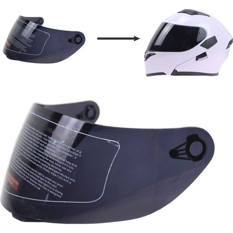 Casque de moto UV avec bouclier facial anti-rayures pour 316 902 K5 K3SV (1/5)