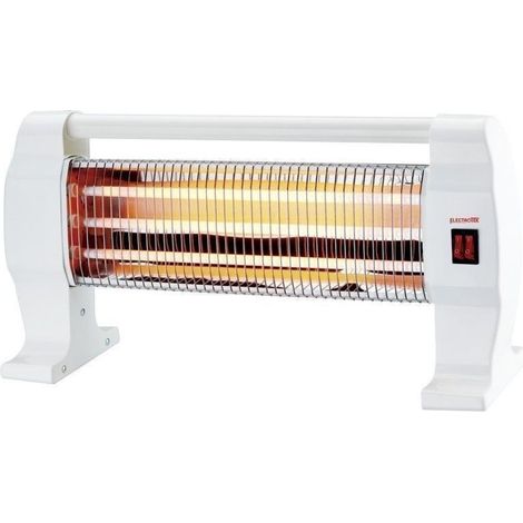 Estufa de Cuarzo 3 Ajustes. Radiador de cuarzo 400-800-1200W Oferta exclusiva (1/2)