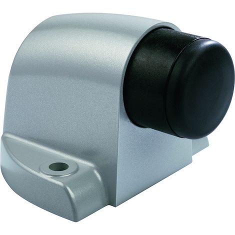 Butoir de porte renforcé à ressort 9874 zamak - blanc RAL 9010 - VACHETTE