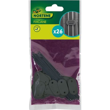 Fixcane Fixation Canisse Attaches Discrètes Pour Canisse - Nortene Home Depot France