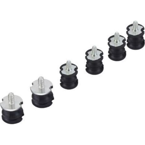 6X Pièces de Tronçonneuse Amortisseur AV Compatible avec Modèles Spécifiques -