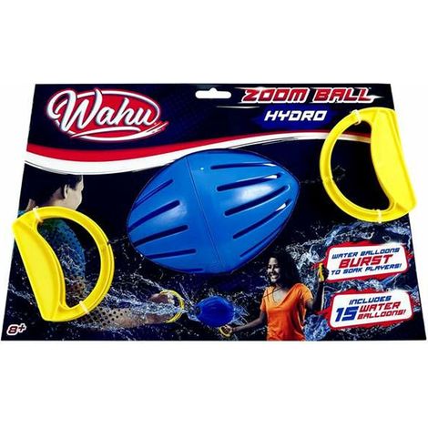 Wahu Zoom Ball Hydro - Jeu d'eau avec ballons, 2 joueurs, à partir de 6 ans, comprend 15 ballons à eau