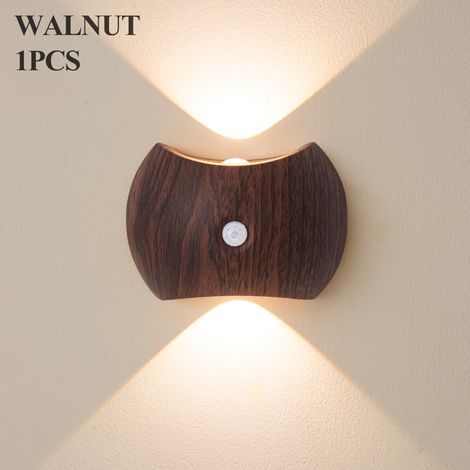Intelligente Sensorwandleuchte, wiederaufladbare magnetische Wandleuchte, Nachttischlampe, USB-Flurleuchte, verstellbares Nachtlicht, Treppenhauswandleuchte, Ambientebeleuchtung für Terrasse und Garte