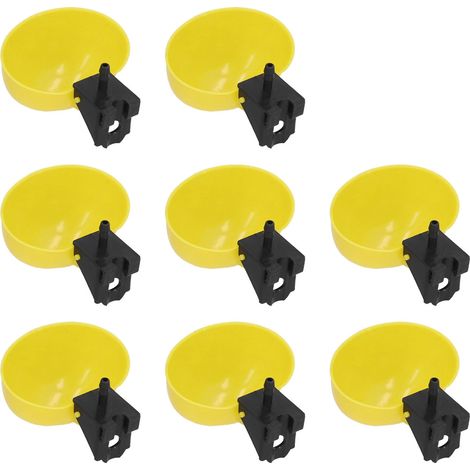 Lot de 8 abreuvoirs spéciaux pour poussins, canetons, oisons et pigeons (9,5 mm) du vendeur (1/5)