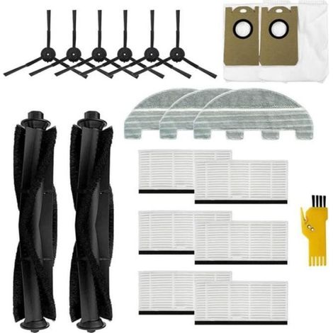 Kit D'Accessoires de Remplacement pour Proscenic M8 PRO M8 Robot Aspirateur Brosses Principales Filtre Vadrouille Chiffons Sacs à P (1/4)