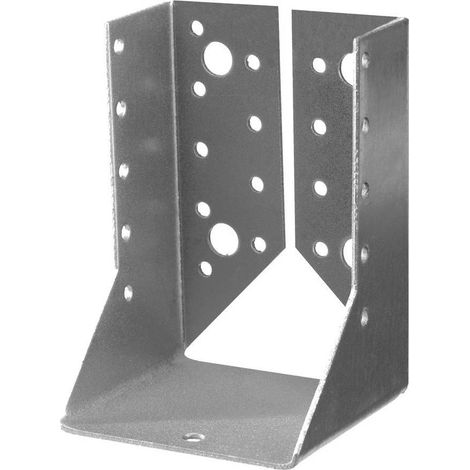 Sabot de Charpente à Ailes Intérieures - 80x80x180x2 mm - D-Work