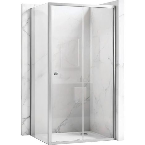 CABINE DE DOUCHE REA PRIMO SLIDE 100X100 CHROME (1/5)