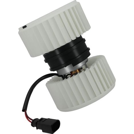 Motore del ventilatore del riscaldatore, in plastica ad alta resistenza, altezza 15 cm, diametro 12,7 cm, tensione del motore 12V, potenza nominale 120W (1/5)