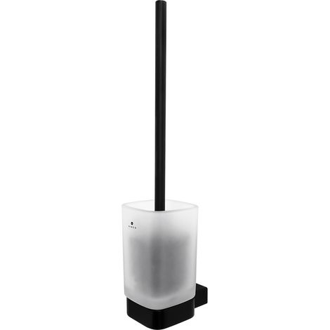Nimco Kibo Black Toilet brush, toilet brush, glass container Ki-14094CN-90 (1/4)