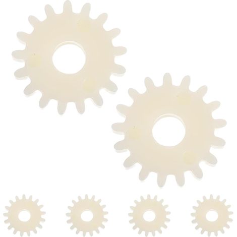 Engrenage Réversible D'incubateur à Œufs Automatique, 6 Pièces  Pièces D'éclosion, Plastique Beige, Installation Facile, Compatible Machine de Couvaison pour Œufs (1/5)