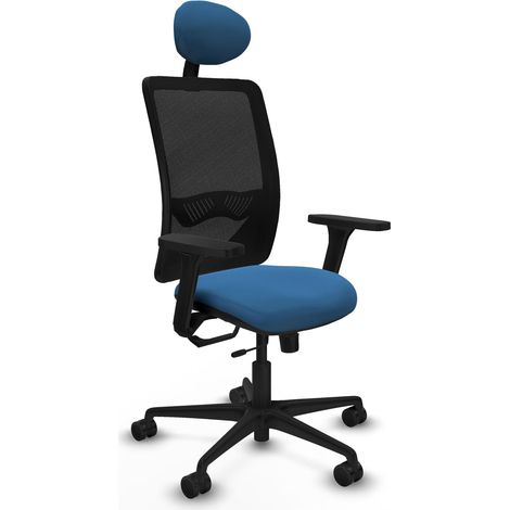 Silla de oficina piqueras y crespo Zulema negro brazos ajustables (1/2)