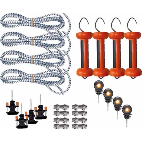 Cancello con corda elastica Multipack 4x 3/6m