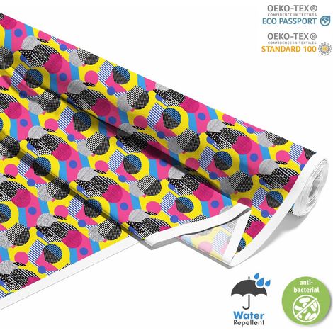 TESSUTI DECORATIVI PER ESTERNI OXFORD - Motivo Geometrico I DX3251 (1/5)