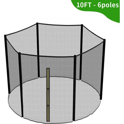 Greenbay Premium Replacement Safety Enclosure Net Netting for 10FT(305cm) 6 poles trampoline (1/4)