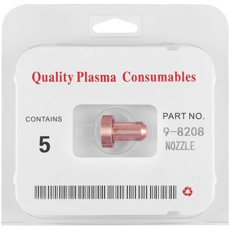 Lot de 5 buses plasma 9-8208 40A compatibles avec la torche de découpe plasma Thermal Dynamics SL60/100 (1/5)