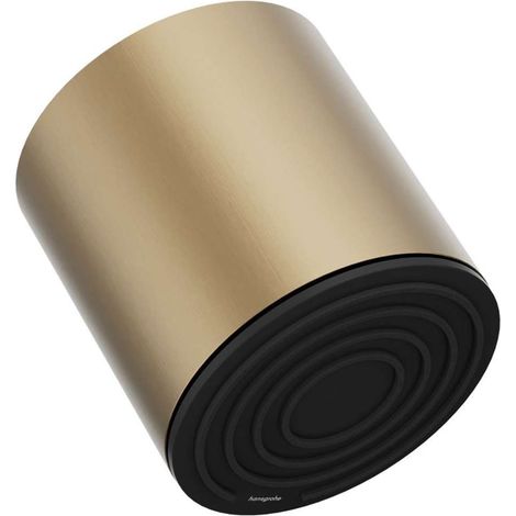 Hansgrohe Pulsify S - Douche de tête 105, 1 jet, bronze brossé 24130140