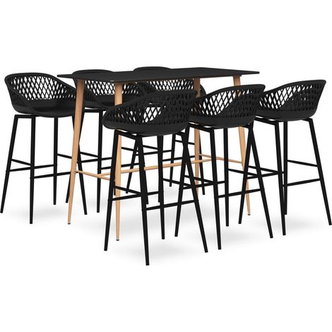 Ensemble de bar 7 pcs Noir 15 (1/5)