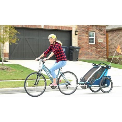 pcs Attelage de Remorque de Vélo, Attelage de Remorque de Vélo en Adaptateur, Coupleur de Remorque de Vélo de Attelage, pour Enf (1/5)