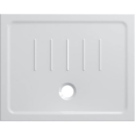 Receveur de douche en céramique 100x80 cm Globo Docciaviva série H4.5 DV4101BI  Blanc - Céramique