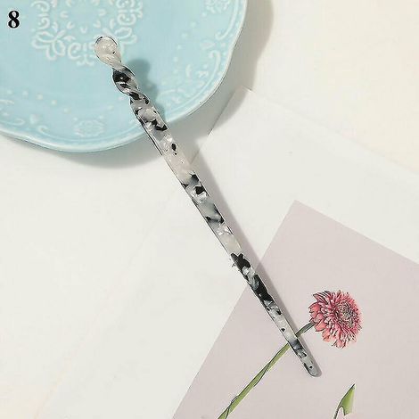 Retro-Haarspangen aus chinesischem Acetat für Damen, Haarknotennadeln - 9 - B8 (1/3)