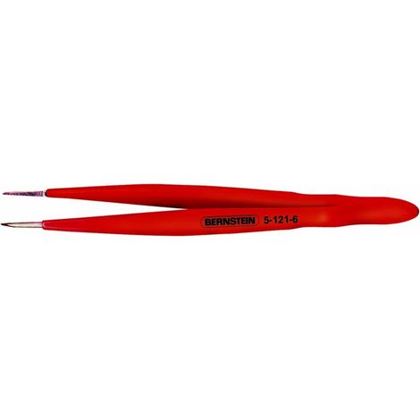 Bernstein Tools for Electronics 5-121-6  Isolierte Pinzette   Spitz, fein 120 mm