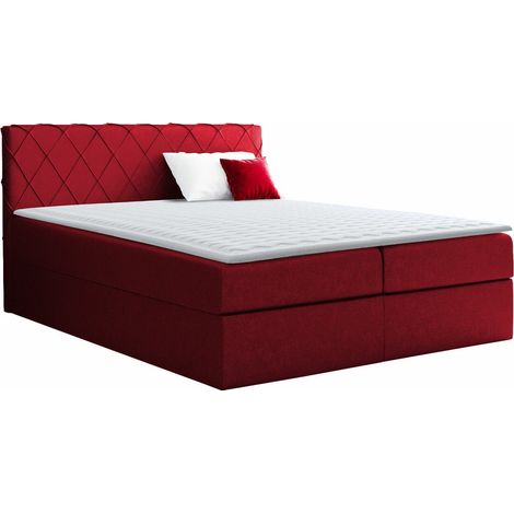 Cama continental Genus, Velluto 7, Continental, Individuales, 120x200, Tapiz, Somieres, 126x208x103cm (1/5)