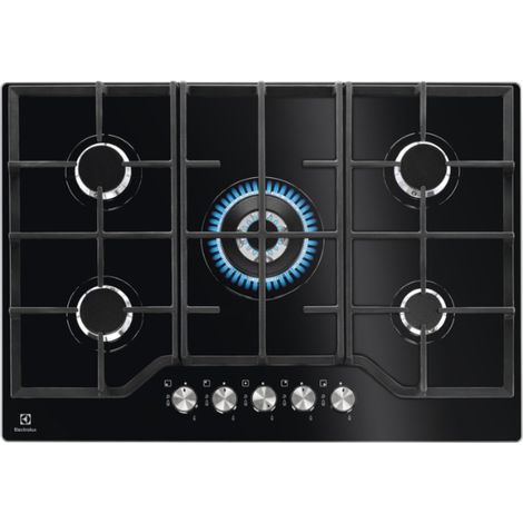 Electrolux EGG7536K Negro Integrado 74 cm Encimera de gas 5 zona(s) (1/5)