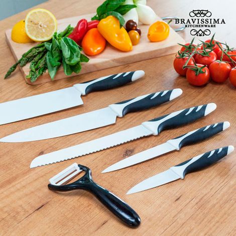 09 - Set di Coltelli Bravissima Kitchen Swiss Chef (6 pcs) - V1700134 (1/5)