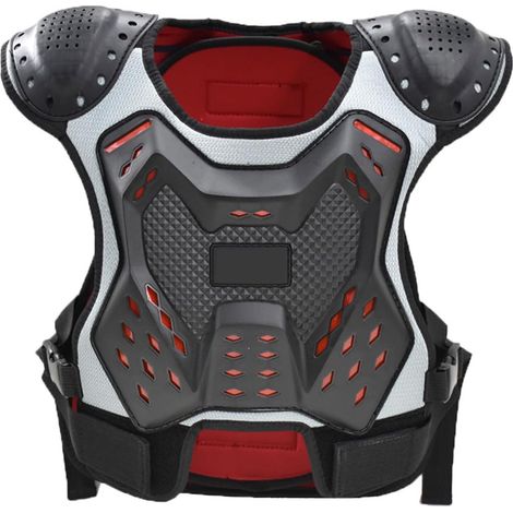 Gilet de protection pour motocross adapté pour l'équitation en toute sécurité et les activités sportives de plein air, le ski, le snowboard et plus encore (1/5)