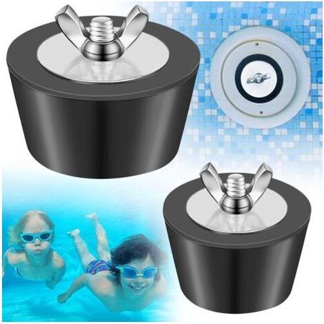 38 and 51mm Bouchon d'hiver pour Piscine,Bouchon Piscine Bouchons d'hiver,EmpêChent Le Tuyau De Vidange D'êTre Endommagé par Le Gel, pour Les Piscines Et Les Spas(2pcs) (1/5)