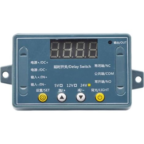Module relais temporisé réglable 24 V CC 10 A, 32 modes (1/5)