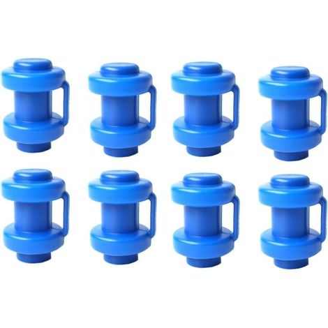 Cagoules de 25 mmtrampolines,Capuchage Final du Trampoline,Convient pour Tous Les poteaux de réseau de Trampoline partagés,Access (1/3)