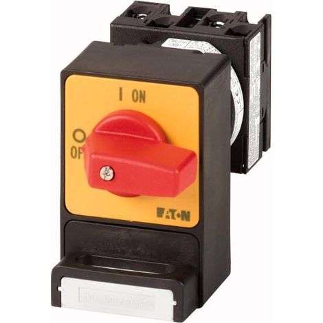 Inter. anti-panique tripolaire 20A cadenassage SVC à accrochage encastré 000044973 EATON T0-2-1/E/SVC(S)-RT