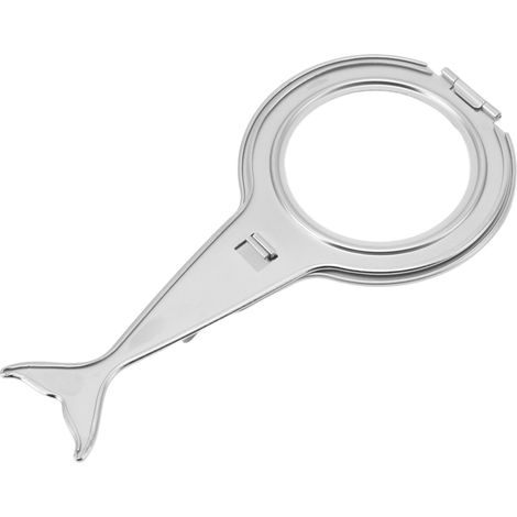 Porte-filtre à café réutilisable en acier inoxydable, support de filtre à café jetable pour maison et café, manuel. (1/5)