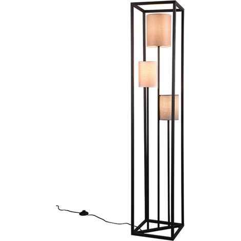 Lampe sur pied ross noir - 403100317 (1/3)