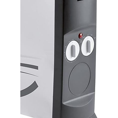 Imetec Eco Rapid Radiador eléctrico Gris Blanco 2000W (1/4)
