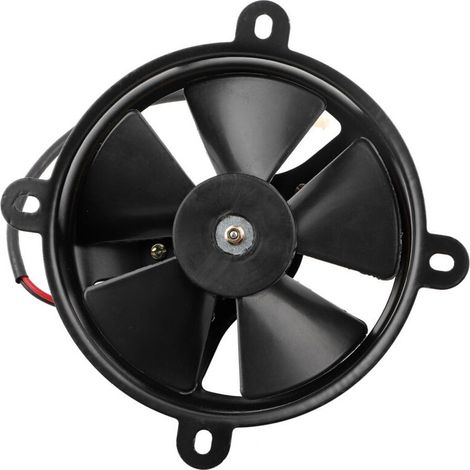 Ventilateur de Refroidissement électrique Réversible 6 Pouces, en Acier Inoxydable Abs Noir, 12V, adapté pour Quad Bike ATV. (1/4)