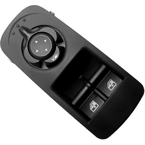 Interrupteur principal de lève-vitre électrique pour Alfa Romeo Mito 2009-2018 (référence 156083273), compatible avec les modèles LHD (conduite à gauche). Référence : 156085171. (1/5)