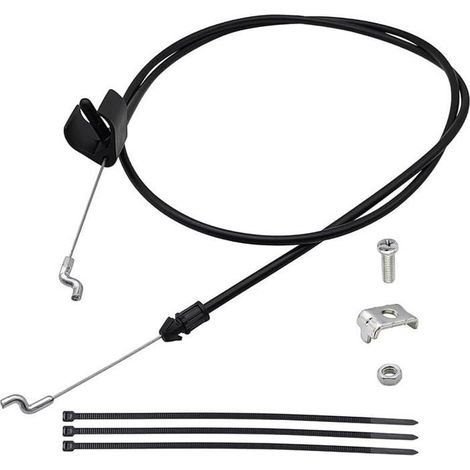 HOXILEELEO - 1101366MA Câble d'arrêt moteur pour 22 tondeuses à gazon Pièce de rechange avec design Z Bend et boîtier en caoutchouc (1/5)