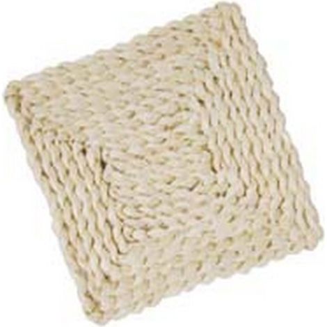 12PZ SOTTOPENTOLA QUADRO IN PAGLIA - cm.18x18 fantasie assortite