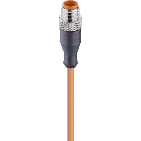 Connecteur confectionné pour capteurs/actionneurs M12 Lumberg Automation RST 4-07/2 M 11804-1 mâle, (1/2)