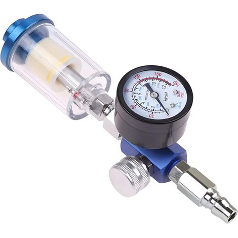 Régulateur de Pression Séparateur Eau-huile Compresseur d'air Filtre (1/5)