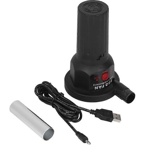 Ventilateur de barbecue portable et léger rechargeable 5V pour la cuisson en extérieur (1/5)