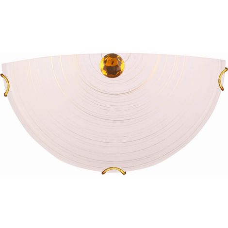 Plafoniera Candellux MILA 11-38947 oro/bianco E27 30cm (1/2)