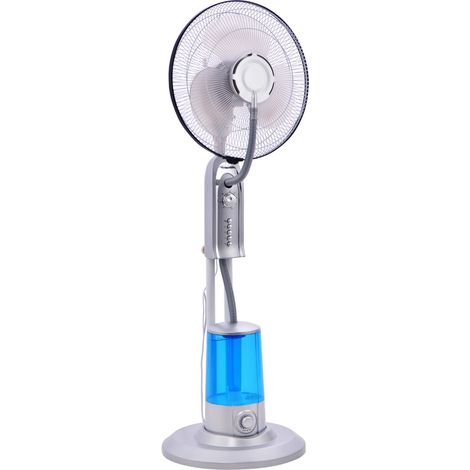 Wassernebelventilator mit Timer 17" 43 cm 75 W 3 Geschwindigkeiten 3,2 l NeoBreeze Raydan Home