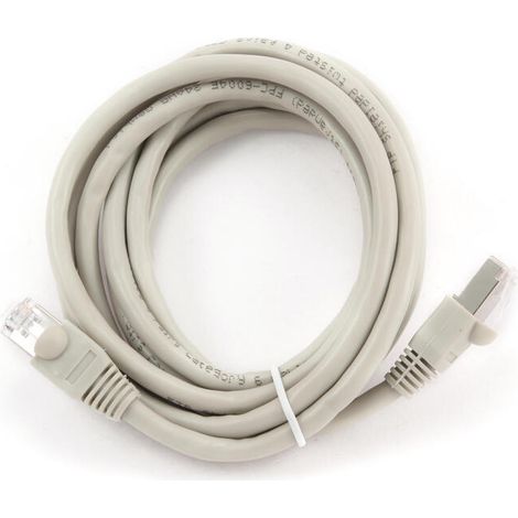 Cable red gembird ftp cat6 cobre libre alogeno 2m gris (1/2)