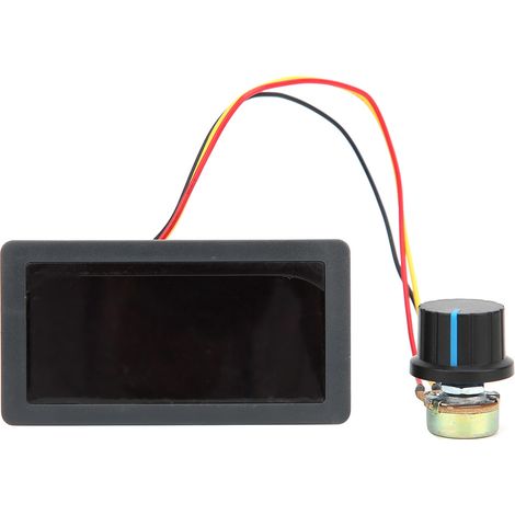 Régulateur de vitesse PWM numérique pour moteur DC, variateur avec bouton rotatif, 6V à 30V (1/5)