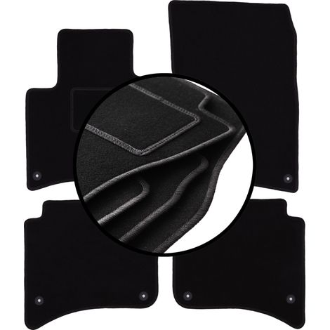 Komplettset Veloursmatten für: Volkswagen Touareg II SUV (2010-)