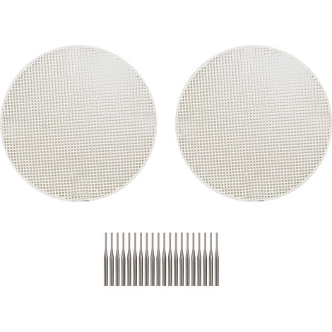 plateaux de cuisson ronds avec 20 broches pour fournitures de laboratoire dentaire et de technicien dentaire (broches métalliques) (1/5)